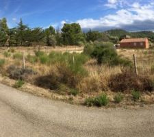 Photos du terrain : 1 500 m&sup2;
Vue sur nos ch&egrave;res corbi&egrave;res