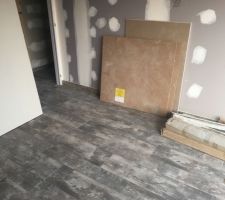 Carrelage pi&egrave;ces parentales