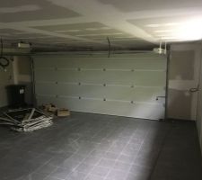 Carrelage du garage