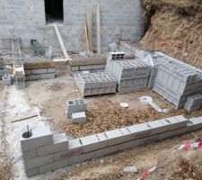 Reprise des travaux du garage atelier