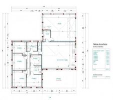 Plan intérieur de notre future maison