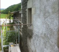 Cr&eacute;pissage du cot&eacute; nord - &ccedil;a fait les bras..