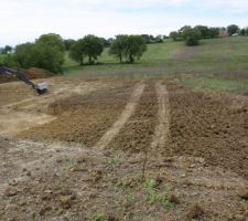 Terrassement et viabilisation du chemin