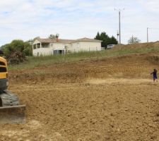Terrassement pour la maison