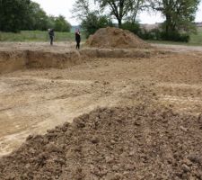 Terrassement pour la maison