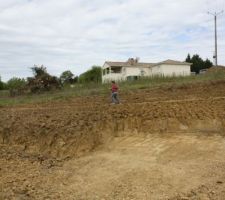 Terrassement pour la maison
