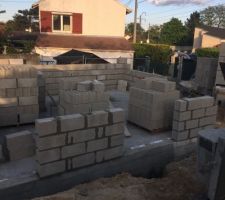 L'élévation de la maison