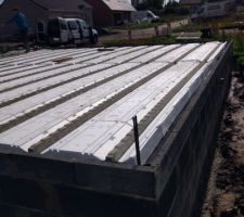 Pr&eacute;paration avant coulage de la dalle