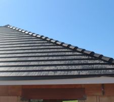 Maison couverte, frisette PVC livr&eacute;e