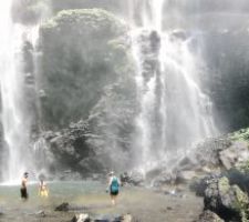 Photo de vacances à Bali, chutes d'eau de Sekumpul