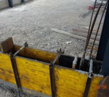 Coulage des longrines