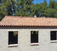 Mauvais emplacement de l'extracteur statique sur la toiture.