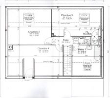 Etage 1 suite rectification plan