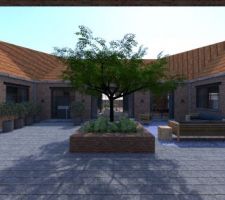 Projet JUJUAPAPA - Rénovation d'une ferme flamande sur cour carrée