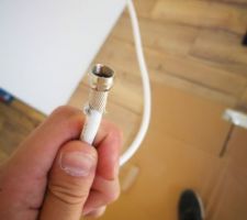 Préparation de la fiche "F" de l'antenne