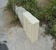 Compteur d'eau VEOLIA installé