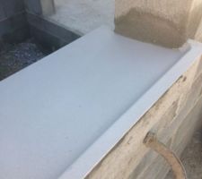 Appui de fenêtre du cellier