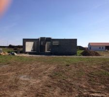 Vue de la maison côté nord