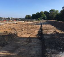 Pr&eacute;paration-nivellement des terrains : pr&ecirc;t pour recevoir les 1&egrave;re fondations ?