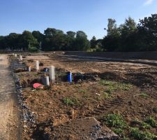 Pr&eacute;paration-nivellement des terrains : pr&ecirc;t pour recevoir les 1&egrave;re fondations ?