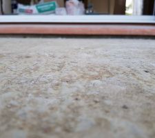 La fameuse r&eacute;servation laiss&eacute;e sur notre balcon