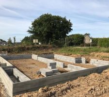 Nous sommes sur la partie vide sanitaire :)