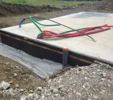 Dalle et vide sanitaire