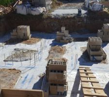 Debut de l elevation du vs du garage