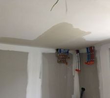 Plafond de la buanderie