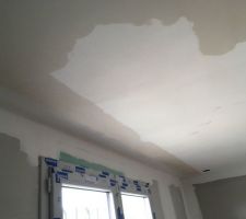 Plafond de la buanderie