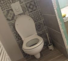 Le p'ti coin de la salle de bain