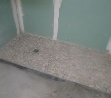 Douche a l'italilenne du rdc