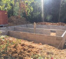 Murs du VS mont&eacute;s