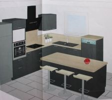 Plan global de la cuisine