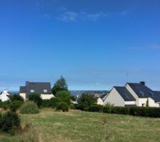 Le terrain, avec vue d&eacute;gag&eacute;e