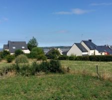 Le terrain, avec vue d&eacute;gag&eacute;e