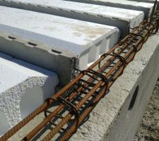 Ferraillage periphérique sans découpe