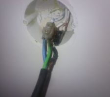 Prise du four dans notre appartement