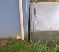 S&eacute;paration avec la 1&egrave;re maison mitoyenne