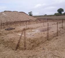 09/2017 - Reprise du terrassement et d&eacute;but des fondations