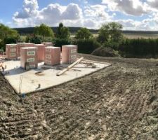 Vu générale après terrassement (non définitif)