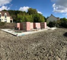 Vu g&eacute;n&eacute;rale apr&egrave;s terrassement (non d&eacute;finitif)