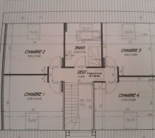 Voici le plan du 1er etage