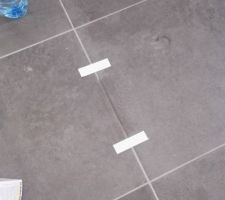 Test de nettoyage des joints de carrelage (gris foncé attendus, MAPPEI 113)