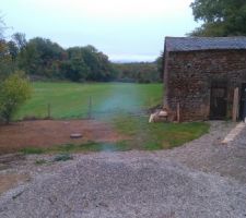 Pelouse nord / fosse septique