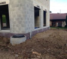 Remblai à hauteur du vide sanitaire