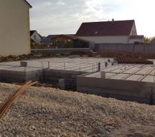 Poutrelles posées