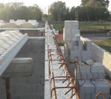 Pr&eacute;paration du plancher Etage