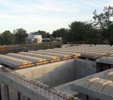 Pr&eacute;paration du plancher Etage