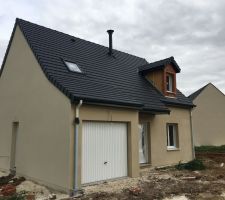 Enduit de la maison